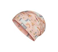 Sterntaler Beanie Hohen Baumwollanteil Bedruckt mit Einhorn Boina, Rosa Polvo, 53 para Niñas