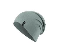 Sterntaler OCS Beanie Melange - Gorro Suave de Punto único (orgánico), Unisex con Orejeras, Gorro de Entretiempo para bebés y niños, a Partir de Nacimiento, Color Verde., 51