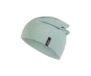 Sterntaler OCS Beanie Melange - Gorro Suave de Punto único (orgánico), Unisex con Orejeras, Gorro de Entretiempo para bebés y niños, a Partir de Nacimiento, Color Verde., 51