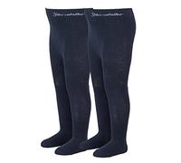Sterntaler Paquete doble de Leotardos para niños, Edad: 4 años, Talla: 104, Azul marino