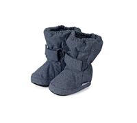 Sterntaler patucos Botas, Bebé-niños, Azul (Blau Melange 306), 18 EU (2 Infantil UK)