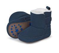 Sterntaler Patucos Botas, Bebé-niños, Azul (Marine 300), 18 EU (2 Infantil UK)