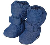 Sterntaler Patucos Botas, Bebé-niños, Azul (Tintenbl. Mel. 376), 18 EU (2 Infantil UK)