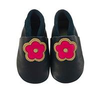 Sterntaler Patucos Zapatillas de Estar por casa, Bebé-niñas, Azul (Marine 300), 18 EU (2 Infantil UK)