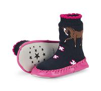 Sterntaler Patucos Zapatillas de Estar por casa, Bebé-niñas, Rosa (Magenta 745), 20 EU (4 Infantil UK)