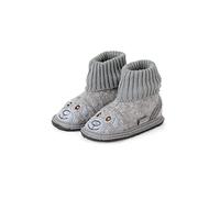 Sterntaler patucos Zapatillas de estar por casa, Bebé-niños, Gris (Rauchgrau 566), 28 EU (10 Infantil UK)