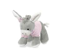 Sterntaler Peluche Chica Emmi, Sonajero integrado, Edad: a partir de 0 meses, 20 cm, Rosa/Gris