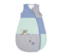 Sterntaler Saco de Dormir de Verano para bebés, Burro Emmi, Cremallera, Talla: 90 cm, Multicolor