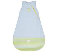 Sterntaler Saco de dormir oso familiar con bordado, forro hidrocool, acolchado y práctica cremallera bidireccional, en azul hielo, 1,50 TOG, talla 100