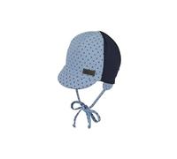 Sterntaler Schirmmütze Kleine Sterne, Sombrero para el Sol Bebé-Niños, Blau (Himmel 325), 39