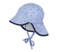 Sterntaler Schirmmütze M. Nackenschutz Sombrero, Azul (Himmel 325), 43 para Bebés Gorra, Bebé-Niños, Azul (Himmel 325), 43 (Tamaño del Fabricante: 43)