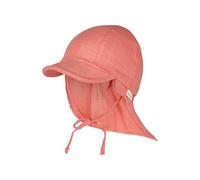 Sterntaler Schirmmütze Mit Nackenschutz Aus Baumwoll Musselin Mit Bindeband - Sombrero para el Sol Unisex Adulto