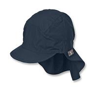 Sterntaler Gorro con visera y protector de cuello, Edad: 18-24 meses, Tamaño: 51, Azul (Marino)
