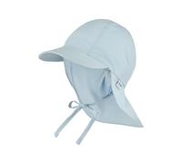 Sterntaler Schirmmütze Nackens. Einfarbig Sombrero para el Sol, Azul Claro, 49 Unisex bebé