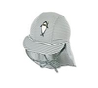 Sterntaler Schirmmütze Nackenschutz Hai, Gorro de natación niños Unisex, dunkelgrün, Normal