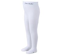 Sterntaler Simple Tights Pegajoso, White, 80 Bebé-Niñas