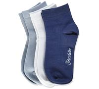 Sterntaler Sneaker-Söckchen 3er-Pack Bambus, Medias Bebé-Niños, blau, 22