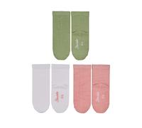 Sterntaler Söckchen 3er-Pack uni Bambus, Medias Bebé-Niñas, zartrosa, 26