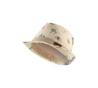 Sterntaler Sombrero de Paja para niños con Cinta de Grosgrain Impreso con Sombrero de Animales de Safari, Arena, 49