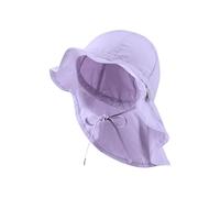Sterntaler Sombrero de Sol para niñas con Cinta, Color Lila., 53