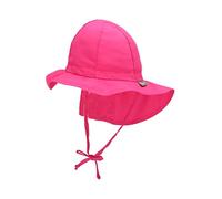 Sterntaler Sombrero unisex con cintas y protector de cuello, Edad: de 5-6 meses, Tamaño: 43, Magenta