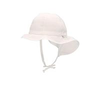 Sterntaler Sombrero Unisex para niños con Cinta, Blanco, 55