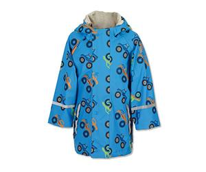 Sterntaler Sterntaler Regenjacke ungefüttert, chubasqueros Unisex bebé, Azul (Azurblau 396) , 92 Abrigo impermeable, Bebé-Niños, Azul (azurblau 396), 92 (Tamaño del fabricante:92)