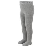 Sterntaler Strumpfhose Uni - Medias unisex, color gris (silbe melange 542), talla 18 meses (86)