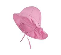 Sterntaler Unisex niños Cuello Protector y Cinta para el Sol Sombrero, Rosa Perla, 55