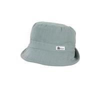 Sterntaler Unisex Niños Pescador Sombrero de Lino Gorro Infantil, Verde, 45