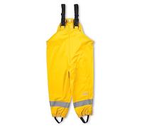 Sterntaler Unlined Rain Pants Pantalones de lluvia sin forro, Opaque Yellow, 80 Unisex niños
