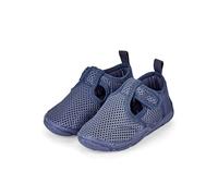 Sterntaler Zapatillas de baño Uni - Zapatos de Agua para bebé de Secado rápido - Unisex - Zapatos de natación de Malla aireada con Cierre de cómodo, Azul, 23/24 EU