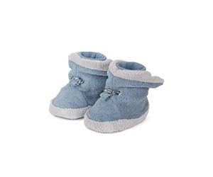 Sterntaler Zapatillas de bebé de Forro Polar con Felpa de Peluche, Zapatos, Azul, 20 EU
