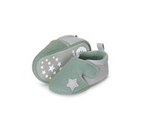 Sterntaler Zapatillas de bebé unisex para bebé (20 UE), color verde, verde, 20 EU