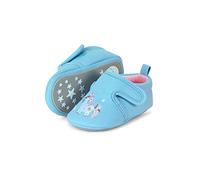 Sterntaler Zapatillas de estar por casa para niños y niñas, color azul claro, 16 EU