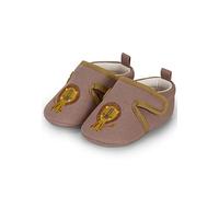 Sterntaler Zapatillas de gateo para bebé y niño, diseño de león, color marrón, talla 18 EU, marrón, 17/18 EU