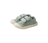 Sterntaler Zapatillas Uni - Zapatillas Deportivas para bebé de Lona - Zapatos de Verano para niños con Suela Antideslizante - Zapatillas Unisex para bebé con Cierre de Velcro, Color Verde., 28 EU
