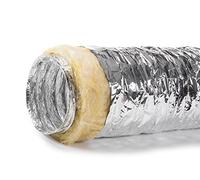 STERR Manguera flexible aislada para conductos de ventilación 100 mm x 5 m - Mangueras para conductos de calefacción y refrigeración - Ventilación y Aire Acondicionado - IAL100_5