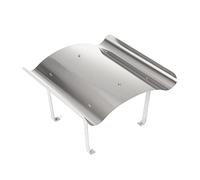 STERR Sombreros para Chimeneas 80 x 80 cm - Tapa de Chimenea de Acero Inoxidable - Kit de chimenea, Chimenea de Sombrerete, extractor humos chimenea