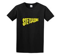 Stetsasonic In Full Gear Blood & No Tears Rap Round Neck Hip Hop Slim Beautiful T-Shirt Black L