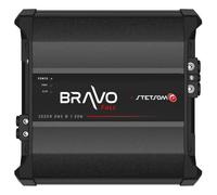Stetsom Bravo Full 3000 - Amplificador mono de coche de 1 ohmio, 3000.1 3K vatios RMS, audio estable de 1Ω para coche, calidad de sonido HD, crossover y aumento de graves, altavoz estéreo para coche,