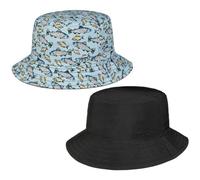 Stetson Allover Fish Sombrero Bucket Reversible Proteccion UV 40 Unisex Primavera Verano
