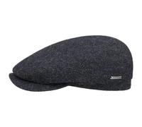 Stetson Gorra Belfast Classic Wool Gorro Ivy (61 cm - Negro-Azul)