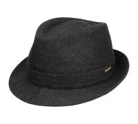 Stetson Benavides Trilby Sombrero Mujer Hombre Fieltro de Lana Fabricado en Italia Invierno Otoño