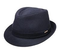 Stetson Benavides Trilby Sombrero Mujer Hombre Fieltro de Lana Fabricado en Italia Invierno Otoño