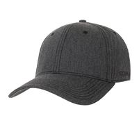 Stetson Gorra Classic Cotton Melange Mujer/Hombre - de Sol béisbol algodón Hebilla Metal, con Visera Invierno Otoño Primavera Verano Verano/Invierno - Talla única Antracita