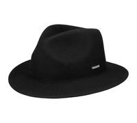 Stetson Sombrero de Lana Dacoma Traveller Hombre - Fieltro otoño/Invierno Invierno - XXL (62-63 cm) Negro