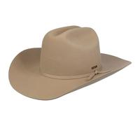 Stetson Diamondville Cattleman Western Hut Wollfilzhut Wollfilzhut Rodeohut Cowboy Hut Herren - mit Grosgrain band Herbst-Winter Herbst Winter, beige, XXL