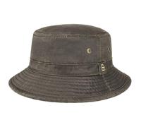 Stetson Sombrero de Tela Drasco Hombre - Pescador moldeable con Ribete, Ribete Verano/Invierno Primavera Verano Otoño Invierno - M (56-57 cm) marrón