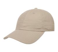 Stetson Ducor Sun Guard Fullcap Hombre - Gorra de béisbol de algodón ecológico (sostenible) - Primavera/Verano - con protección Solar UV 40+ - Look Lavado a Piedra - Beige L (58-59 cm)